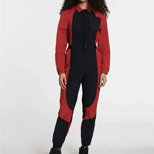 Nike Air Jordan Womens Flight Suit Essentials Jumpsuit DJ2626-636 Size M $140